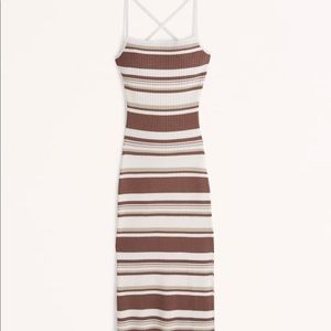 Abercrombie ribbed midi dress- new w/ tags!